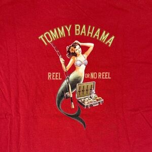 Tommy Bahama Red Short Sleeve Tee